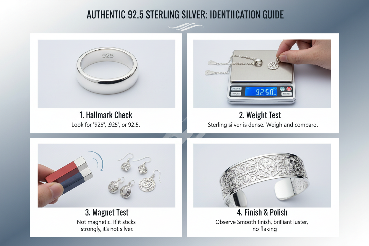 How to Identify Real 92.5 Sterling Silver