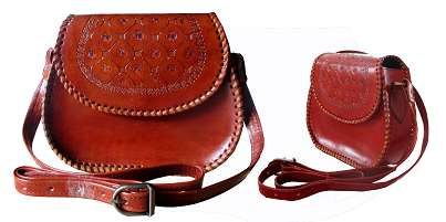 Handmade Leather Sling Bag CB001 by CHARAM