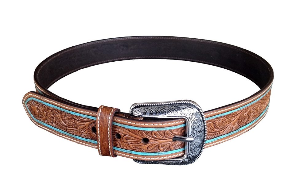 Tooled Belt by CHARAM