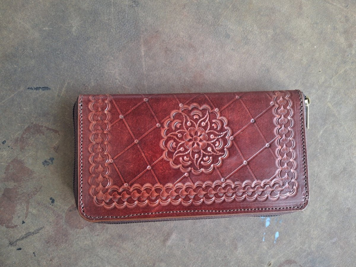 Mandala Zip Wallet by CHARAM
