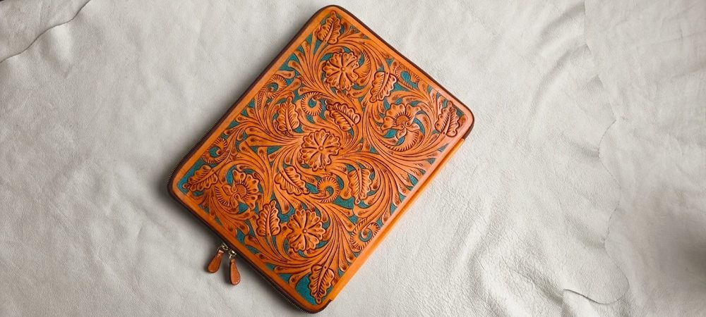Tooled Laptop Sleeve by CHARAM