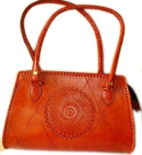 Handmade Leather Bag HLHB002-B by CHARAM