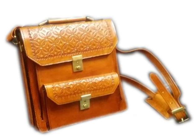 Handmade Leather Messenger Bag HLMB005 by CHARAM
