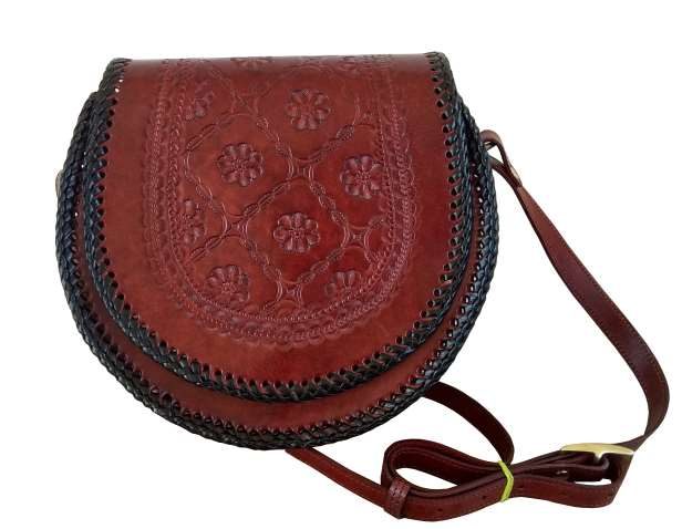 Handmade Leather Sling Bag HLSB004 by CHARAM