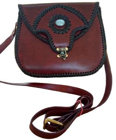 Handmade Leather Sling Bag HLSB0066 by CHARAM