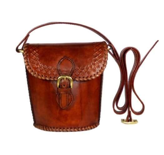 Handmade Leather Sling Bag HLSB007 by CHARAM