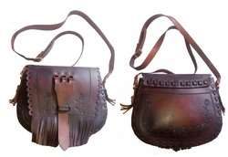 Medieval Leather Bag MLB001 by CHARAM