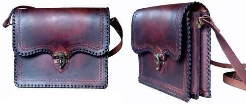 Medieval Leather Bag MLB002 by CHARAM