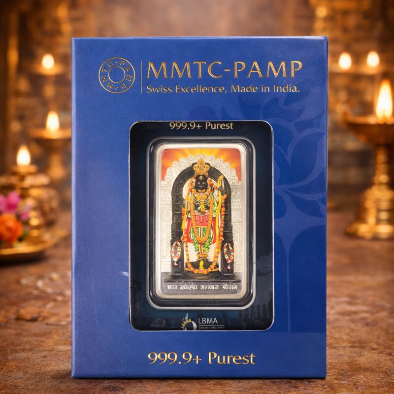 Shri Balaji 999.9 Pure Silver Divine Bar