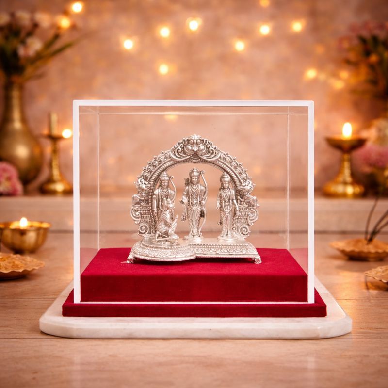Silver Idol with Display Case