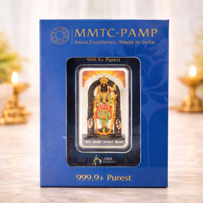 Shri Balaji 999.9 Pure Silver Divine Bar