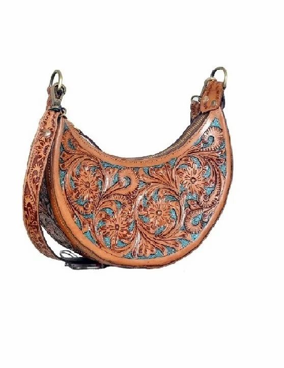 Half-Moon Sling, handmade leather by CHARAM